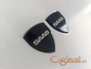 SAAB carbon stikeri za auto